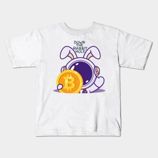 NFT Rabbit Hole Kids T-Shirt